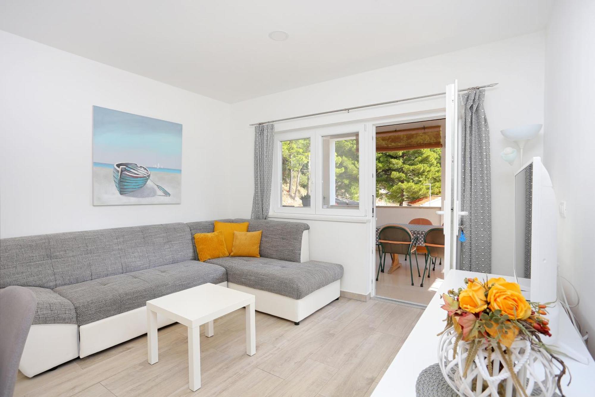 Apartments By The Sea Brela, Makarska - 6688 Rum bild